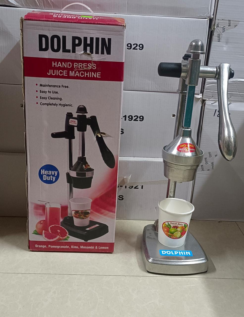 DOLPHIN HAND PRESS JUICE MACHINE