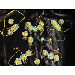 FLOWER BRIDLE SET 