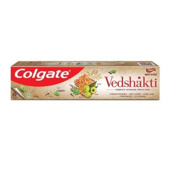 COLGATE SWARNA VEDSHAKTI AYURVEDIC TOOTHPASTE  200GM