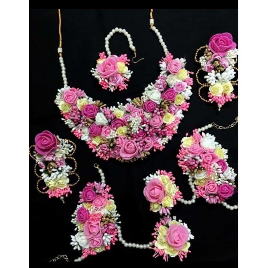 FLOWER NECKLESS  SET 