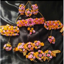 FLOWER BRIDLE SET 