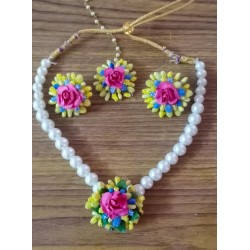 FLOWER NECKLESS  SET 