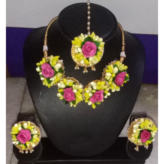 FLOWER NECKLESS  SET 