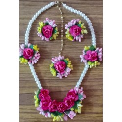 FLOWER NECKLESS  SET 