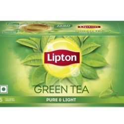 LIPTON GREEN TEA BAGS - PURE & LIGHT 25(1,3GM)