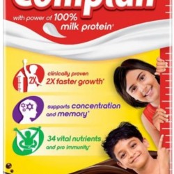 COMPLAN GROWTH DRINK MIX - ROYALE CHOCOLATE FLAVOUR, 500 G