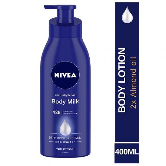 NIVEA BODY LOTION - NOURISHING BODY MILK, 400 ML NIVEA BODY LOTION - NOURISHING BODY MILK, 400 ML