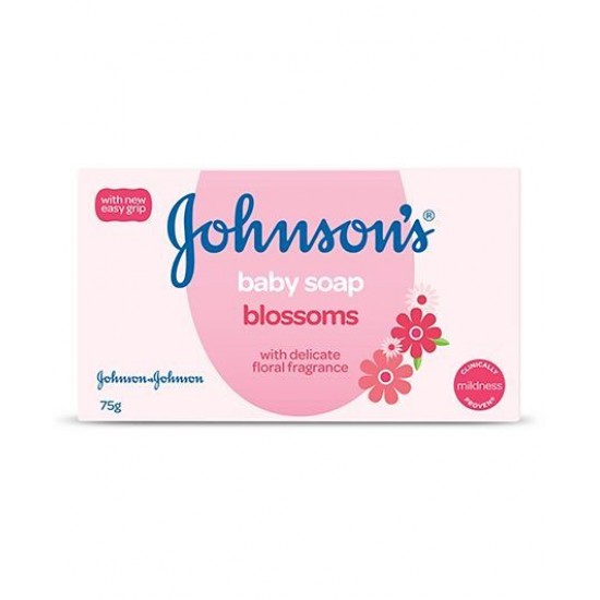 JOHNSON'S BABY SOAP BLOSSOMS - 75 GRAMS JOHNSON'S BABY SOAP BLOSSOMS - 75 GRAMS
