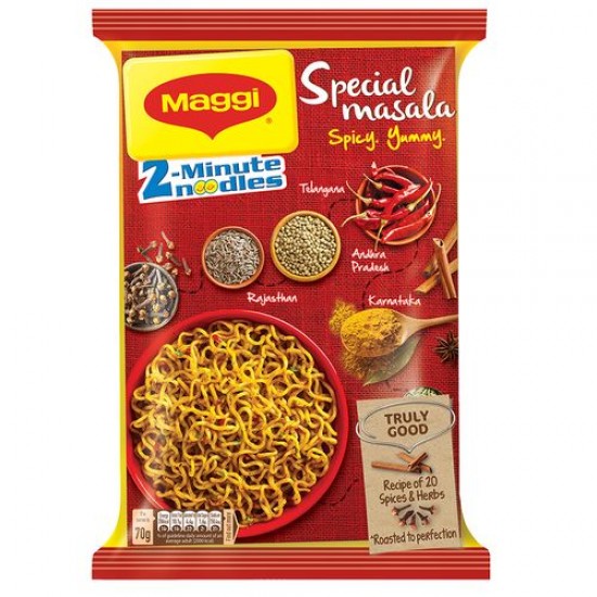 MAGGI SPECIAL MASALA NOODLES, 70 G POUCH
