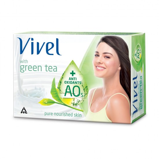VIVEL GREEN TEA SOAP, 100G VIVEL GREEN TEA SOAP, 100G