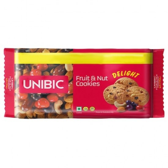 UNIBIC FRUIT & NUT COOKIES 500GM
